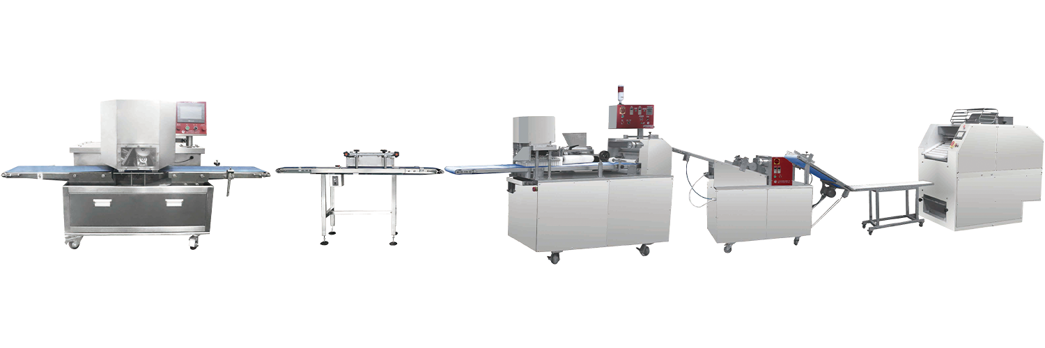 Jalur produksi roti kukus manual